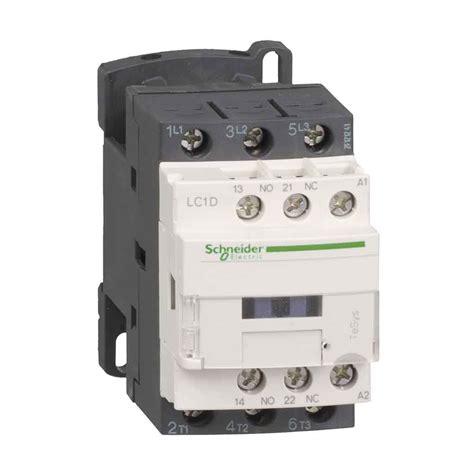 Schneider LC1D09BDC Contactor - 24V Coil, 9A, 3P India | Ubuy