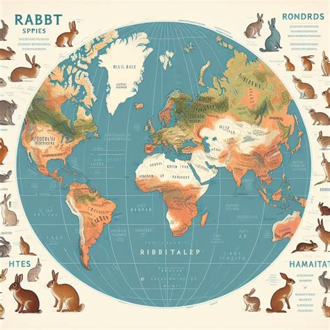 Where Rabbits Live Map: Explore Rabbit Habitats Worldwide