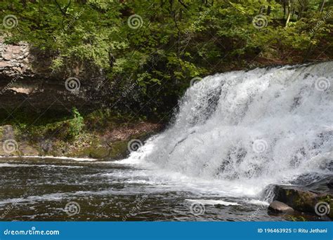 Wadsworth Falls State Park in Middletown, Connecticut Stock Image ...