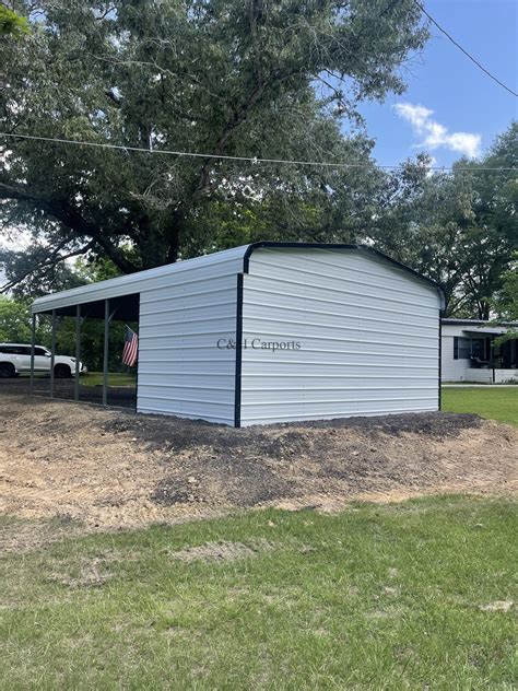 20'X30'X8' Combo Storage - C&H Carports Inc