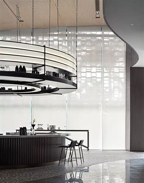 首发丨乐尚设计 • 珠海万科海上城市 in 2023 | Cafe interior design, Luxury bar, Loft style