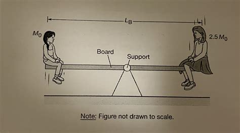 A student of mass M0 and another student of mass 2.5 M0 sit at opposite ...