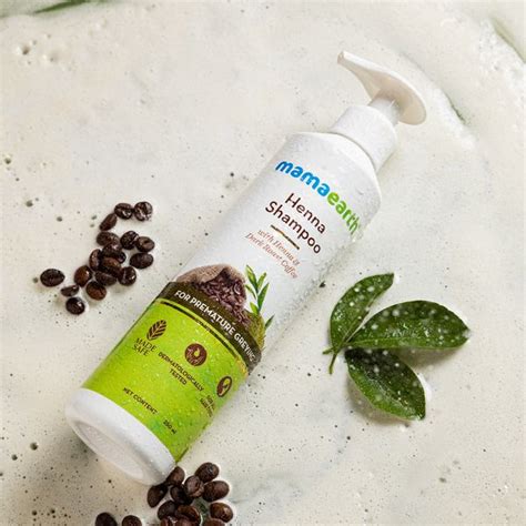 Henna Shampoo for Premature Greying - 250 ml | Mamaearth