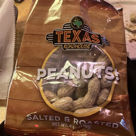 Diet info for Texas Roadhouse Peanuts! Salted & Roasted - Spoonful