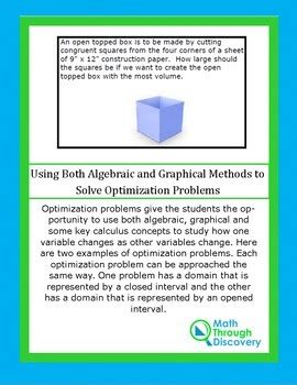 Optimization Examples Calculus 的图像结果