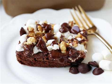 Rocky Road Brownies – Modern Honey