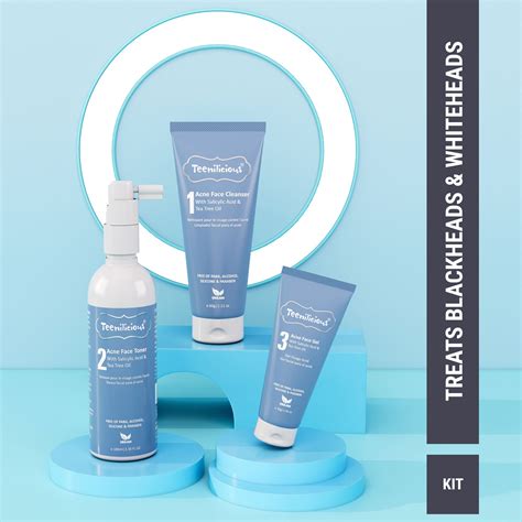 Buy Acne Care Kit For Blackheads & Whiteheads | Teenilicious – Fixderma ...