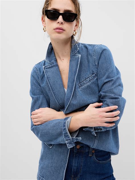 Denim Blazer with Washwell | Gap