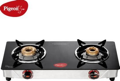 Pigeon Popular 2 Burner Glass Cooktop Glass Manual Gas Stove Price in ...