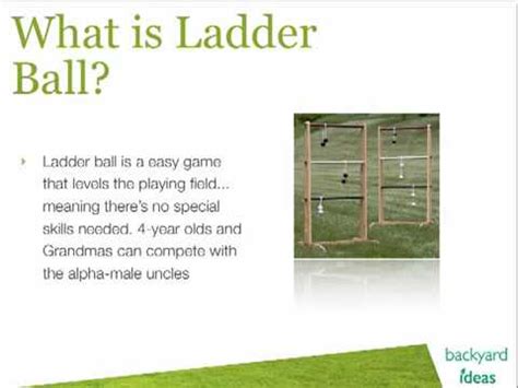 Ladder Ball Rules or How to Play Ladder Ball - YouTube