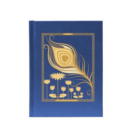 DIVINITI 24K Gold Plated Feather Notebook | Religious Diary Hardcover ...