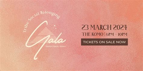 Tribe Gala Dinner, The Komo, Redcliffe, 23 March 2024 | AllEvents