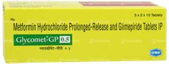 Glycomet Gp 0.5 Tablet: Uses, Side Effects, Price & Substitutes