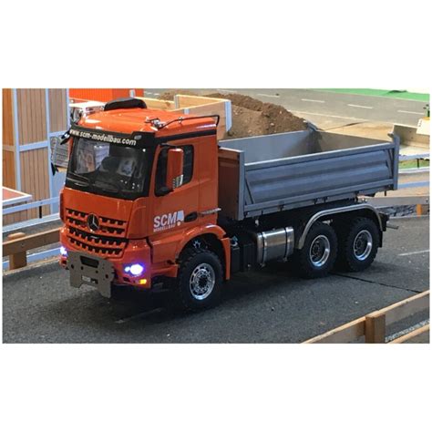scm-modellbau - Lesu LKW 1:14 6x6 mit hydr. Dreiseitenkipper passend ...