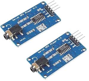 DIYables MP3 Player Module for Arduino, ESP32, ESP8266, Raspberry Pi, 2 ...