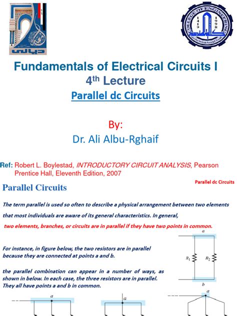 Image result for DC Parallel Circuit Explained
