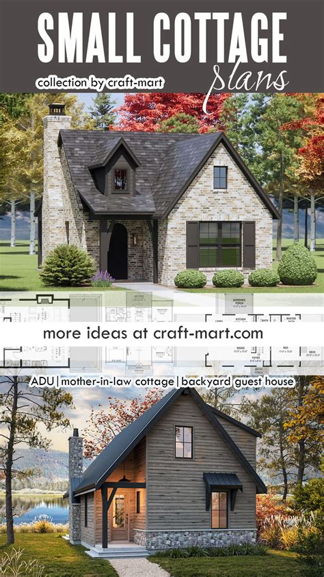 12 Trending 2-Bedroom House Plans in 2025 | Small cottage plans ...