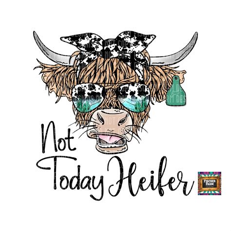 Not Today Heifer, Long Haired Cow, Farm, Barn, Cow, Cowhide, Desert ...