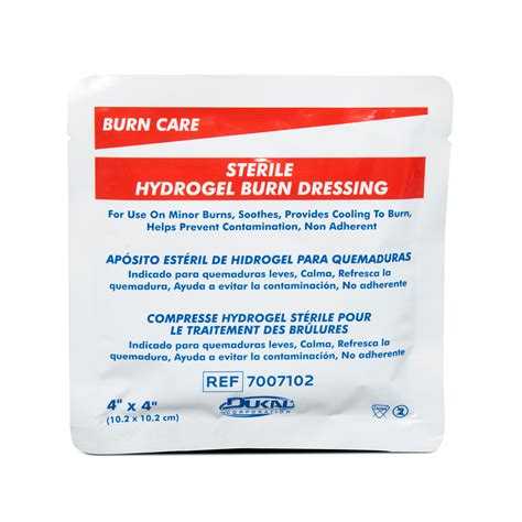 Sterile Burn Dressing 4" X 4", Dukal, 7007102 - Wholesale Survival Kits