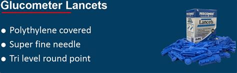 Niscomed Glucometer Round Blood Lancet,Round Lancet Needle,Vital Round ...