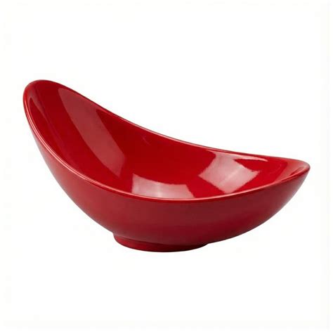 Zicco K-2048 Melamine Display Bowl, 36x22x11-17 cm, Red Price