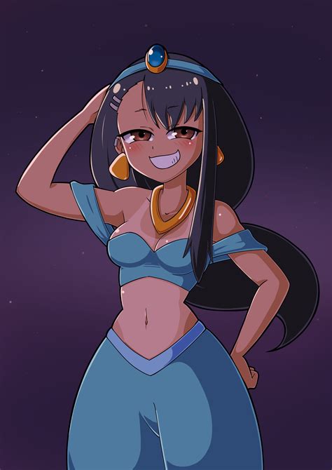 Boobtober 2022 - 03 - Nagatoro x Jasmine by SnowmanTofu on Newgrounds