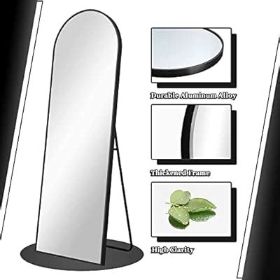 NeuType Arched Full Length Mirror 64x21 Large Wall | Ubuy India