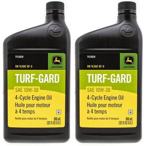 John Deereturf Gard Sae 10w 30 Oil Two Quarts Ty22029 | Desertcart INDIA