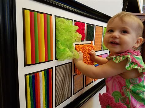 DIY Sensory Board | Baby sensory play, Baby sensory board, Baby ...