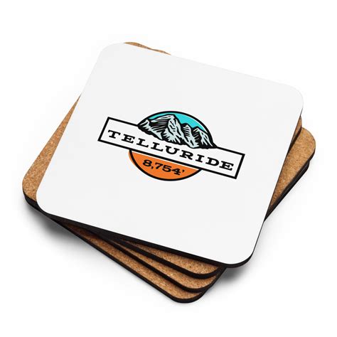 Telluride Colorado Elevation Drink Coasters Gift Set – Telluride Shop