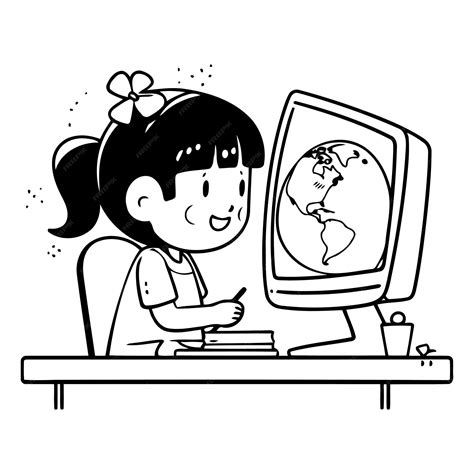 Study Computer Cartoon 的图像结果