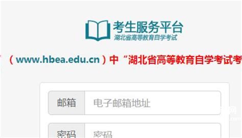 湖北省高等教育自学考试服务平台官网