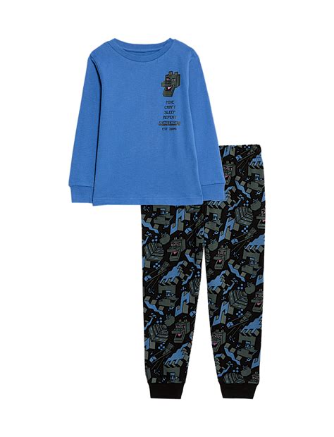 Buy Minecraft™ Pyjamas (3-16 Yrs) at Marks & Spencer
