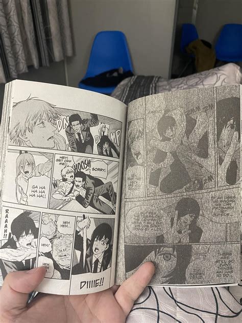Chainsaw Man Ch. 18 Miss-print? Is this supposed to be this way? When I read the manga online it ...