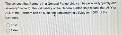 General Partnership Liability 的图像结果