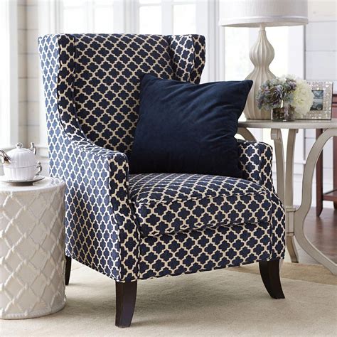 Navy Blue Living Room Accent Chairs at Jeremy Burris blog