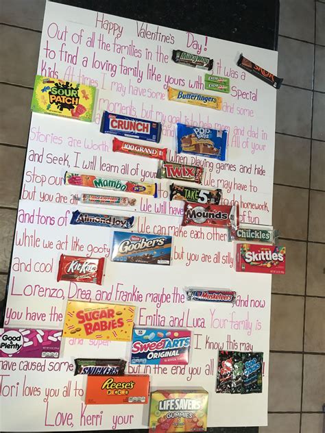 Candy Poem Ideas at Ollie Dunlap blog