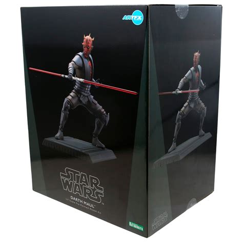 Kotobukiya ARTFX Star Wars The Clone Wars Darth Maul Figure black