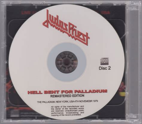 Yahoo!オークション - JUDAS PRIEST / HELL BENT FOR PALLADIUM REMAST...