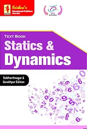 Krishna's TB Statics & Dynamics | Pages 280 + | Code 1054 | 2nd Edition ...