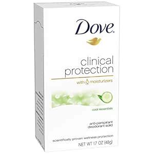 Buy Dove Unisex Clinical Protection Antiperspirant Deodorant Stick ...