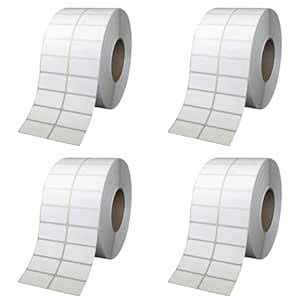 BlackDreams Direct Thermal Label roll 38x25mm 2ups Without Gap 4000 ...