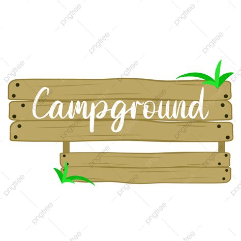 Campground Sign Clipart Png