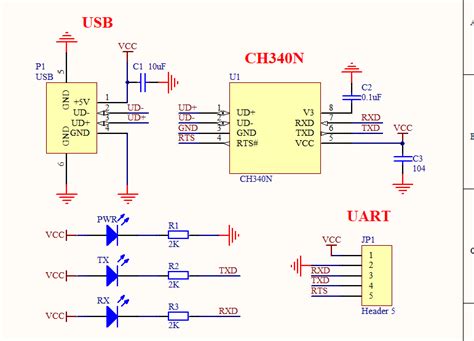 CH340N统一供电方案下USB识别不正常 - 沁恒微电子社区
