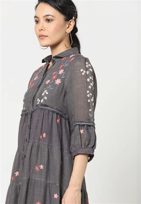 Buy - Kaveri Meadow iron emily jacket set | Elan Store