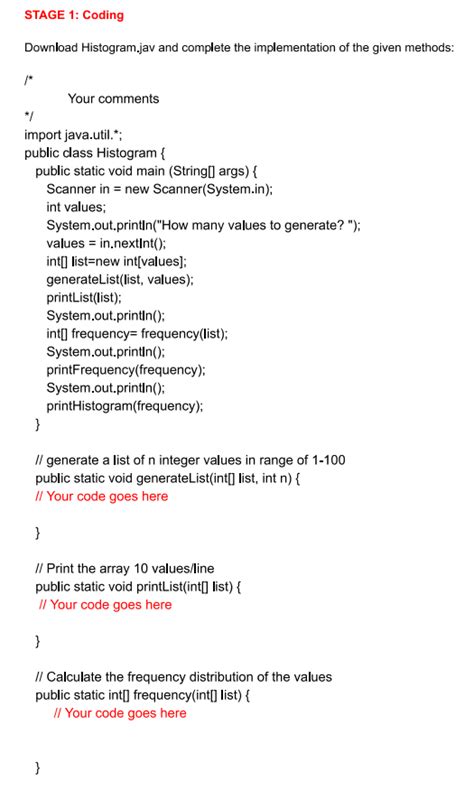 Image result for Java Histogram