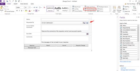 InfoPath Form Add Submit Button 的图像结果