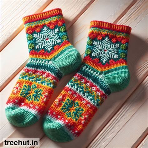 Ankle Socks Christmas Crochet Ideas patterns and how to make them ...