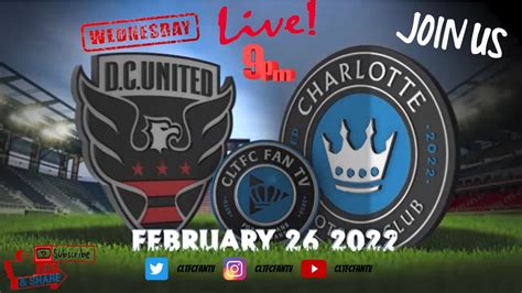 DC United V Charlotte FC pregame discussion - YouTube