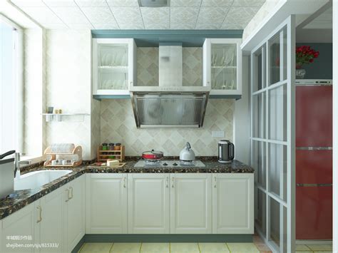 厨房白色橱柜，黑色台面易清洁，干净整洁，厨房带有一个窗户，带来阳光与微风，烹饪美食随心而行。-家居美图_装一网装修效果图